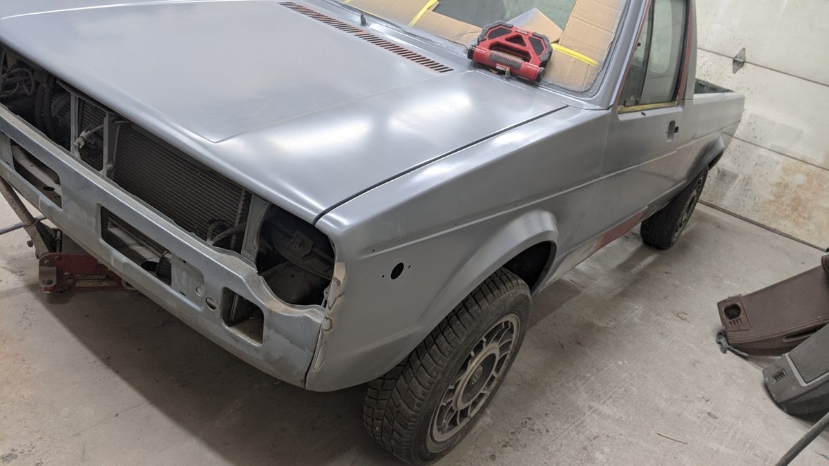 Bodywork and prep for paint