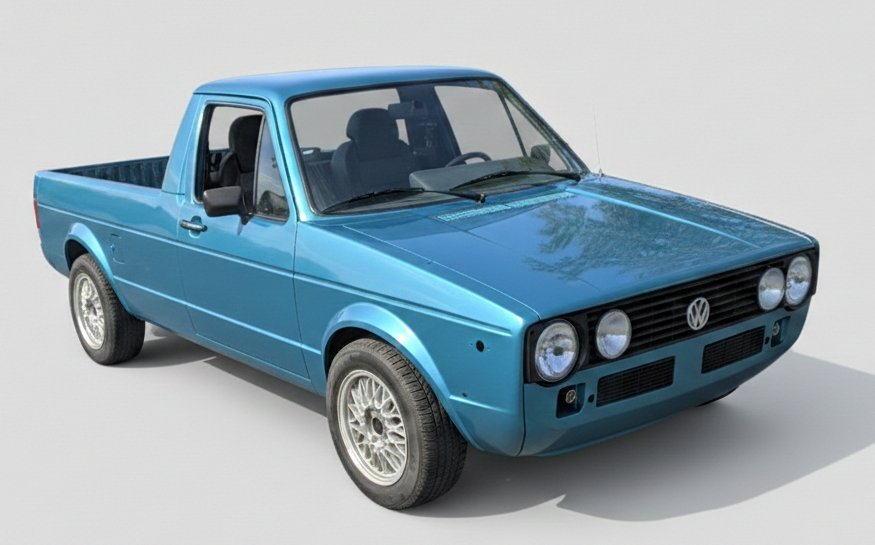 Finished bodywork stage on VW Mk1