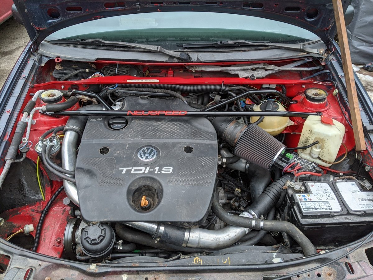 VW Passat B3 TDI Syncro AWD Swap